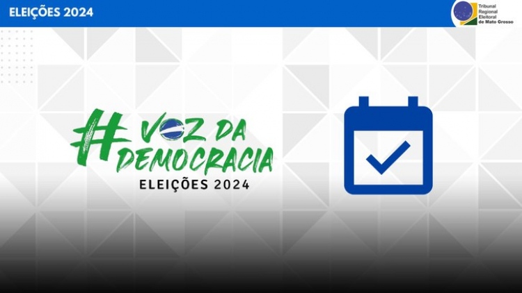 Confira o calendário das Eleições Municipais 2024