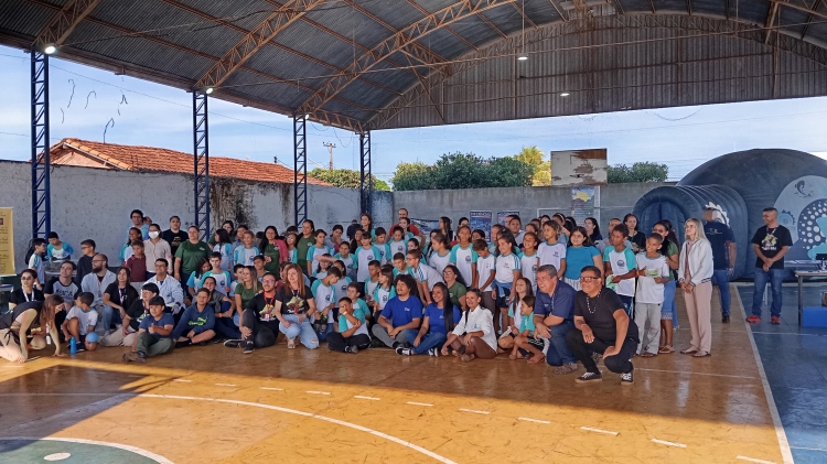 Câmara de Torixoréu participa da IV Semana Nacional de Ciência e Tecnologia do Araguaia na Escola Arthur da Costa e Silva