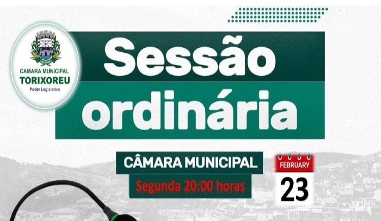 Sessão Ordinária 23 de Fevereiro de 2026